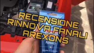 RINNOVARE FANALI AUTO  ECONOMICO  recensione prodotto AREXONS RINNOVA FANALI [upl. by Atiram422]