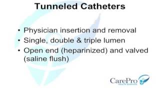 Chapter 9  Tunneled Catheters Introduction [upl. by Lokkin5]