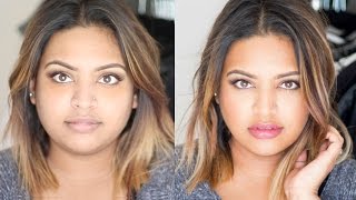 How to Contour A Round Face all drugstore [upl. by Alra]