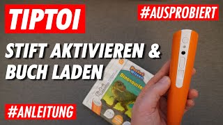 Tiptoi Stift aktivieren  BuchAudiodatei laden OHNE und MIT Tiptoi Manager 👍✅ [upl. by Harbed291]