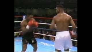 Mike Tyson vs Tyrell Biggs Highlights [upl. by Anomahs]