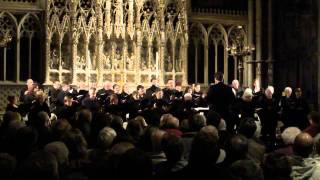 Ely Consort perform Stanford Coelos ascendit hodie  Ely Cathedral 26 March 2011 [upl. by Gwenn]