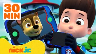 Ryder Calls PAW Patrol Pups to the Lookout Tower w Chase amp Skye  30 Minute Compilation  Nick Jr [upl. by Lenno]