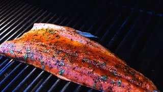 Grilled Sockeye Salmon  Christine Cushing [upl. by Ferdie250]