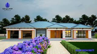 3 Bedrooms  South African Typical Home  PLAN 2024 R077  246m² [upl. by Yi]