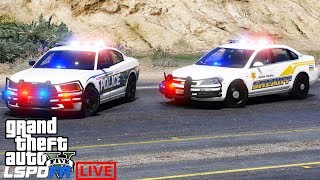 GTA 5 LSPDFR Police Mod 485  Live Stream As The Los Santos Police amp Blaine County Sheriff Office [upl. by Sairu]