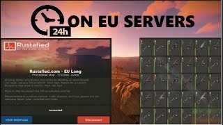 RUST  24 HOURS OF PVP ON EU SERVERS RAID DEFENCE  COUNTER RAID [upl. by Keeryt]