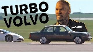 TURBO Volvo SPANKS Lambo Vette and MORE [upl. by Aikin164]