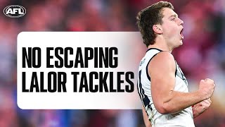 Sam Lalor is an absolute bull 😤  2024 Telstra AFL Draft prospect highlights [upl. by Gnek]