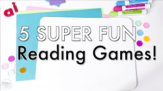 5 Super Fun Reading Games that Create Instant Engagement [upl. by Ruiz]