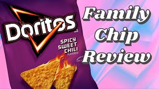 DORITOS Spicy Sweet Chili Flavored Tortilla Chips  Family Chip Review 46 [upl. by Adnir]