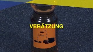 Verätzung  MAUS Erste Hilfe Kurs  Video Tutorial [upl. by Harvey]