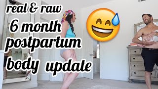 6 MONTH POSTPARTUM BODY UPDATE  CHANNON ROSE VLOGS [upl. by Nylsoj]