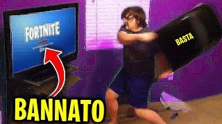 DISTRUGGE la PS4 per COLPA DI FORTNITE  ultimate rage compilation 4 [upl. by Joeann264]