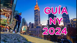 Viajar a NUEVA YORK 2024 Guía COMPLETA para Organizar el viaje MolaViajar [upl. by Ailemap]