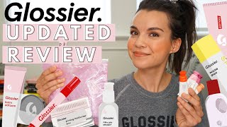 I Review Almost EVERY Glossier Product  Ingrid Nilsen [upl. by Coussoule19]