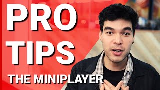 How to use the Miniplayer to watch and browse at the same time  Pro Tips from TeamYouTube [upl. by Atteirneh]