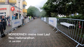 NORDERNEY meine Insel Lauf  Halbmarathon [upl. by Harragan]