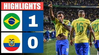 🔴 Resumen  Brasil vs Ecuador 1  0  HIGHLIGHTS  Clasificación Mundial CONMEBOL [upl. by Zink542]