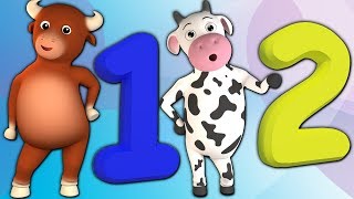 Numéros de morceau  Enseigner les numéros  chansons pour les enfants  Numbers Song 1 to 30 [upl. by Omlesna226]