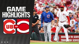 Cubs vs Reds Game Highlights 73024  MLB Highlights [upl. by Assilaj]