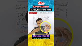 acids bases and salts class 10 experiment [upl. by Llerraj537]