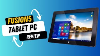 Fusion5 10 Windows 11 Pro FWIN232 Plus S1 Versatile Windows Tablet Review [upl. by Avla]