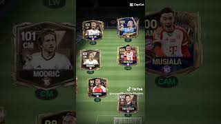 My FC Mobile account from 3724 but now I have 103 OVR footballfcmobile [upl. by Phyllida550]