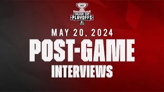 5  20 24  Post Game Interviews  Milwaukee Admirals [upl. by Brocky194]