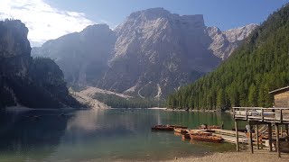 Pragser Wildsee Südtirol  Lago di Braies Alto Adige  Italy [upl. by Gerrard]