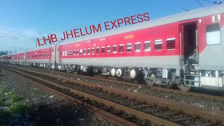 LHB COACHES of  11077 Pune  Jammu Tawi Jhelum Express With PUNE WAP7 [upl. by Sivrat369]