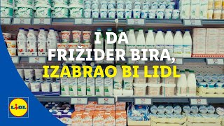 FRIŽIDER  I da frižider bira izabrao bi Lidl  Lidl Hrvatska [upl. by Naletak650]