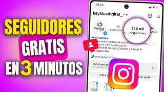 ✅ 𝗚𝗥𝗔𝗧𝗜𝗦 𝗦𝗘𝗚𝗨𝗜𝗗𝗢𝗥𝗘𝗦 𝗜𝗡𝗦𝗧𝗔𝗚𝗥𝗔𝗠 𝟮𝟬𝟮𝟰  Consigue miles de seguidores en Instagram GRATIS [upl. by Emmerie]