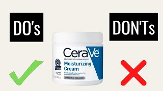 Heres What You Should Know About CeraVe Moisturizing Cream [upl. by Mosra]