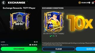 10x 9697 Rated TOTY Pack Opening  FC Mobile 24 [upl. by Pembroke]