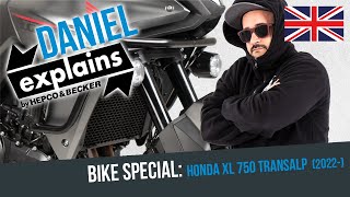 Daniel Explains Bike Special HONDA XL 750 Transalp 2022 [upl. by Libnah161]