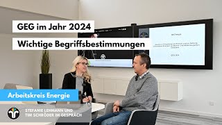 GEG im Jahr 2024 Wichtige Begriffsbestimmungen [upl. by Tahp]