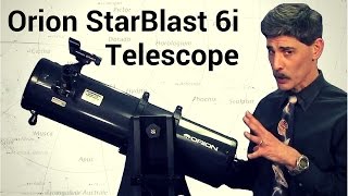 Orion Starblast 6i Intelliscope Reflector Telescope Review [upl. by Aynahs]