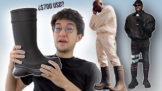 ¿POR QUÉ KANYE WEST USA TANTO ESTAS BOTAS [upl. by Wier582]