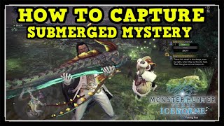 MHW Iceborne Submerged Mystery Trophy  Achievement Guide Mysterious Creature [upl. by Yrailih]