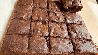 The Best Fudgy Brownies Recipe  simple way of making the perfect fudgy brownies [upl. by Enelear670]