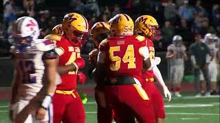 Murphysboro Football remains perfect moves to 40 following 490 win over Massac County [upl. by Auqinihs]