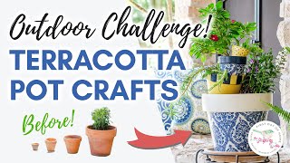 How to Paint and Decoupage a Flower Pot  Weatherproofing Tips [upl. by Stern]