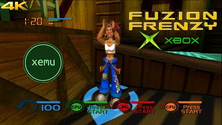 XEMU hardscale  Fuzion Frenzy 4K 60FPS UHD  Xbox Emulator PC Gameplay [upl. by Saqaw]