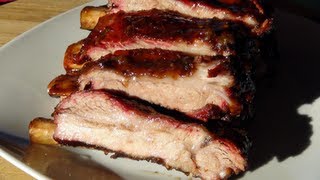 Black Cherry Bourbon Spare Ribs  An easy how to recipe [upl. by Hgielra53]