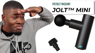 JE te DONNE ce PISTOLET de MASSAGE JOLT MINI qui va changer ta vie A GAGNER dans 500 vues [upl. by Areivax]