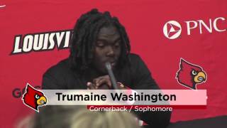 LouisvilleSamford Postgame Player Interviews [upl. by Togram]