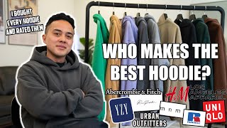 I BOUGHT and Ranked ALL the BEST HOODIES to find the PERFECT HOODIE for my Collection [upl. by Harmonia539]