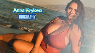 Anna Krylova 🇷🇺 Wiki Biographyageweightrelationshipsnet worth  Curvy model plus size [upl. by Acimat]