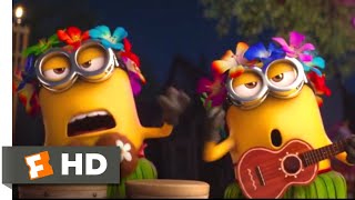 Despicable Me 3 2017  A Minion Luau Scene 210  Movieclips [upl. by Cita]